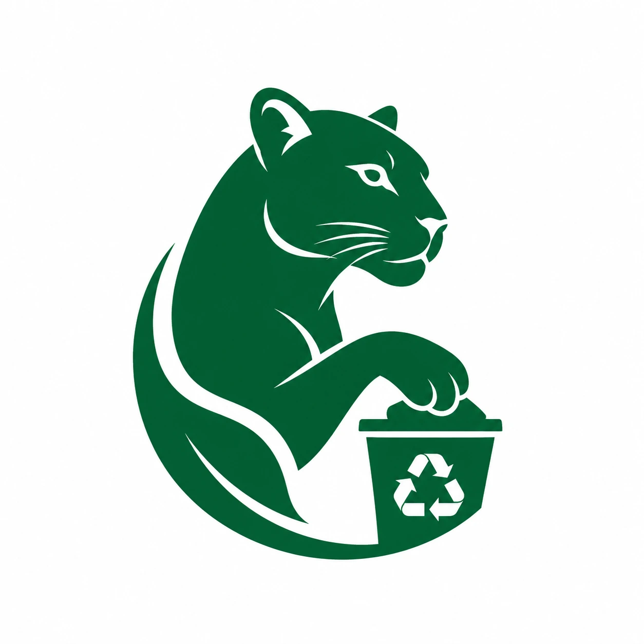 Green Panther Logo